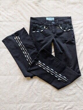 Tripp NYC Y2K Vintage Low Rise Wide Leg Jeans